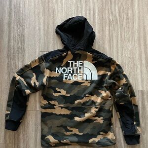 The North Face Camo Quarter Zip Jacket
